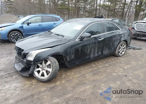 2015 Cadillac Ats Luxury z USA, uszkodzony, nr VIN 1G6AH5RX8F0111546